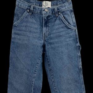 BDG blue straight leg jeans size 24